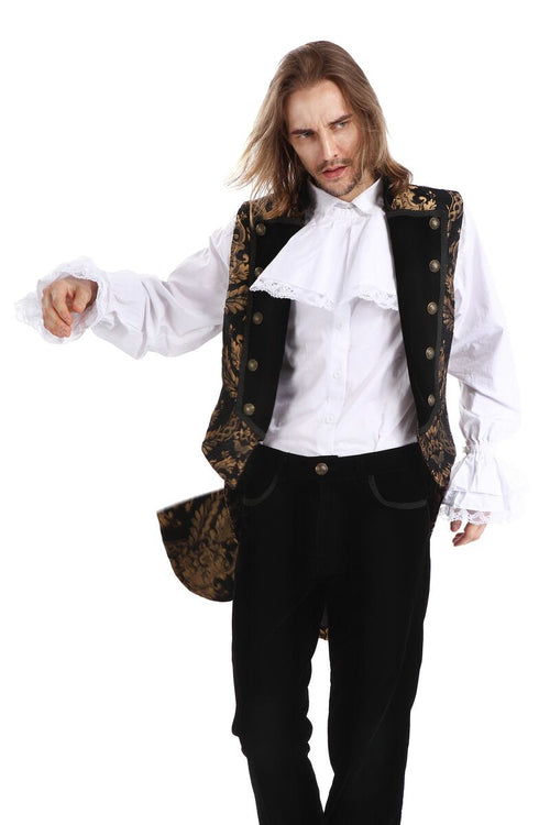 Jacquard Oberteil Weste