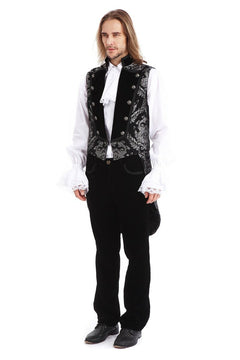 Jacquard Oberteil Weste