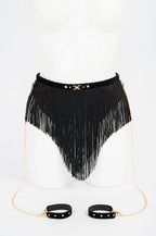 Luxus Rock mit Fransen