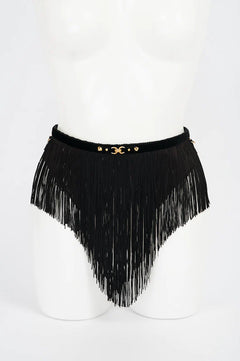 Luxus Rock mit Fransen