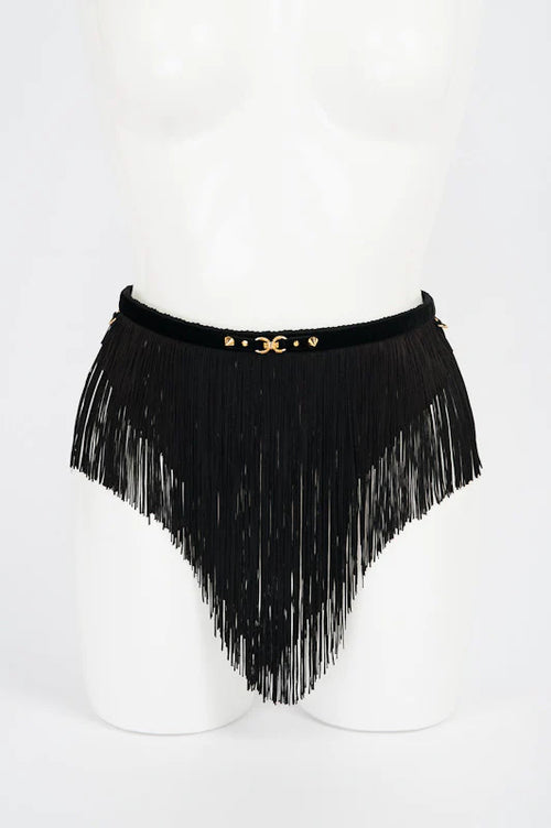 Luxus Rock mit Fransen