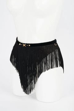 Luxus Rock mit Fransen