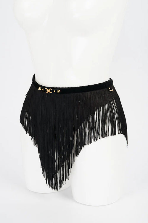 Luxus Rock mit Fransen
