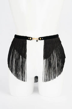 Luxus Rock mit Fransen