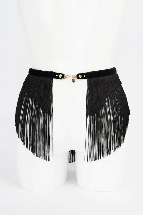 Luxus Rock mit Fransen