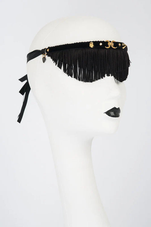 Luxury Eye Mask with Fringes