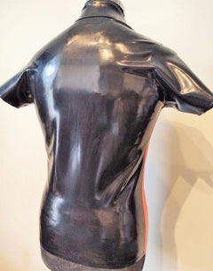 Latex Hemd mit Kragen