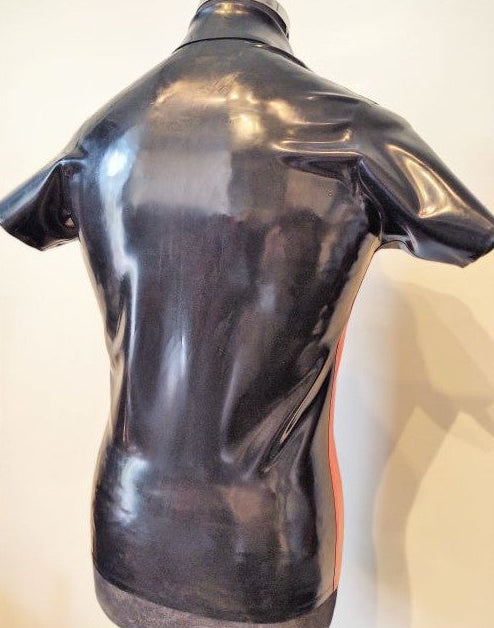 Latex Hemd mit Kragen