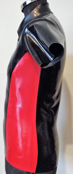 Latex Hemd mit Kragen
