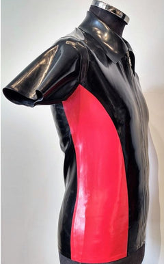 Latex Hemd mit Kragen