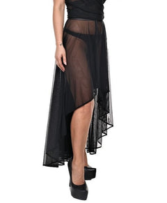 Transparenter Rock lang