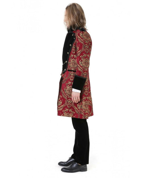 Jacquard coat