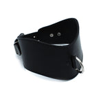 Leder Halsband mit D-Ring