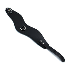 Leder Halsband mit D-Ring