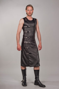 Knee-length men's skirt