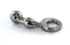 Stainless steel plug with ring