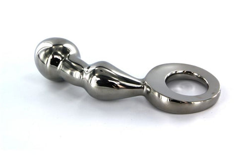 Stainless steel plug with ring