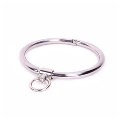 Stainless steel collar round - keyless