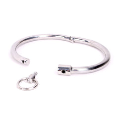 Stainless steel collar round - keyless