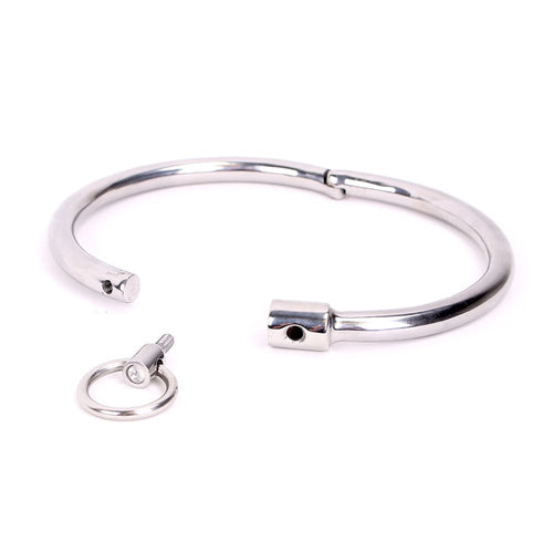 Stainless steel collar round - keyless