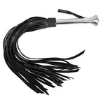 Flogger with wide leather straps
