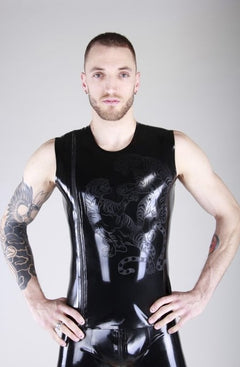 Ärmelloses Latextop