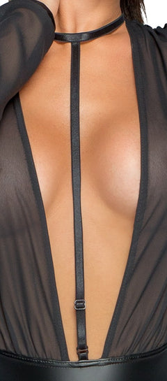 Transparent blouse body