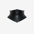 Leather bodice corset belt