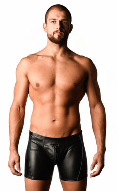 Kunstleder Radlerhose