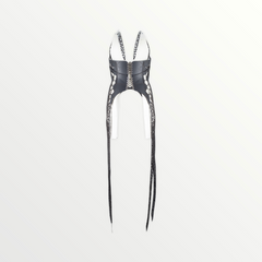 Leather corset laser cut