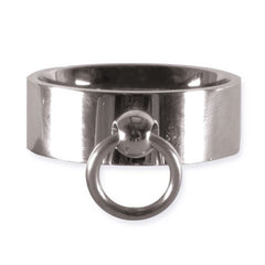 Ring "Story of O." 8mm stainless steel