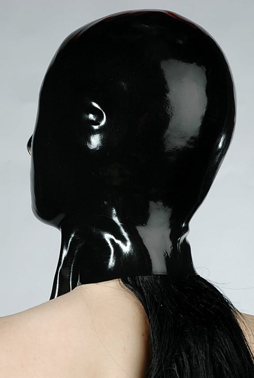 Latex mask open mouth