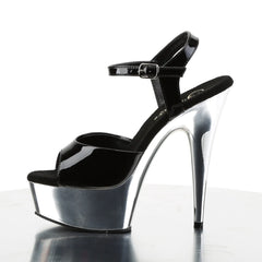 Chrome platform sandal