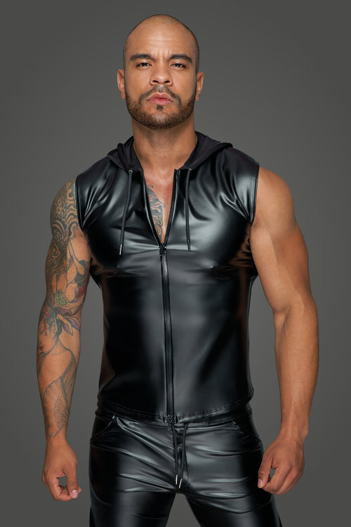 Kapuzenshirt mit Zwei-Wege Zipper