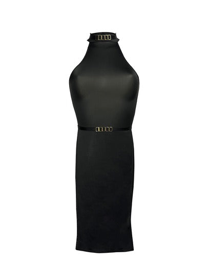 Kleid hochgeschnitten