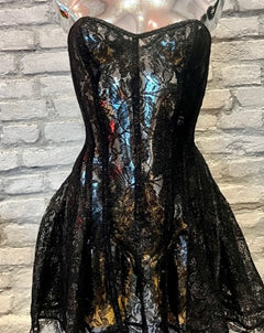Lace corset dress