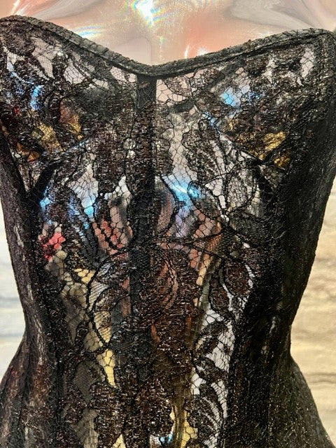 Lace corset dress
