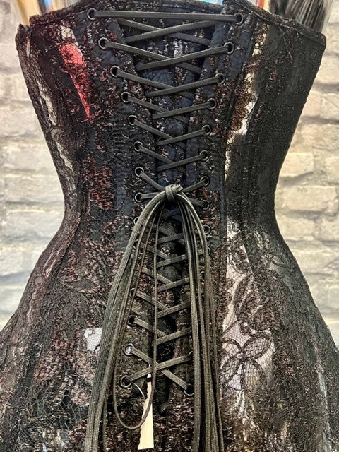 Lace corset dress