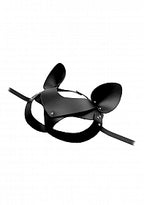 Real leather cat mask