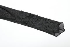 Meshoberteil mit Spitzendetails