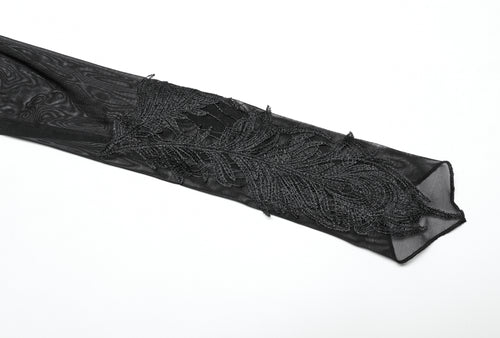 Meshoberteil mit Spitzendetails