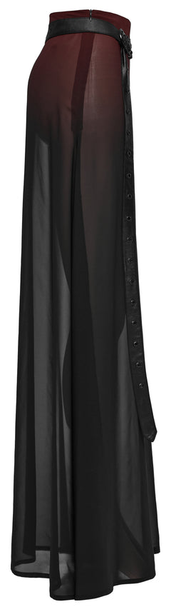 Maxirock mit Gürtel