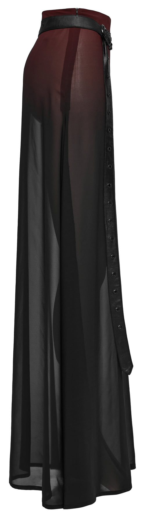 Maxirock mit Gürtel