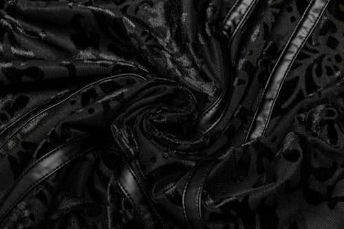 Meshbody mit Damastdruck