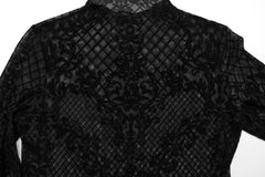 Gemustertes Langarmoberteil