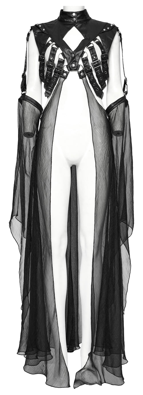 Harness-Cape und Ärmeln