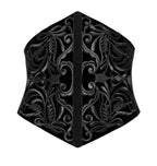 Samt Miedergürtel mit Stickerei