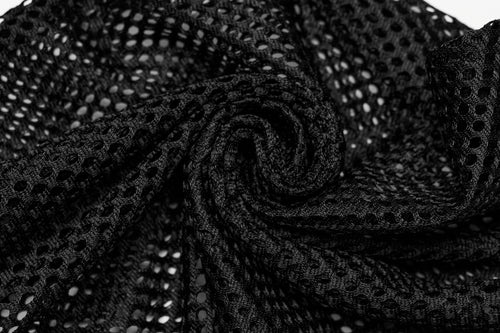 Netzshirt mit Kapuze