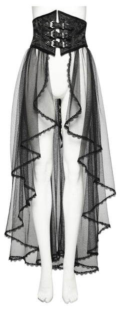 Meshrock mit Miedergürtel