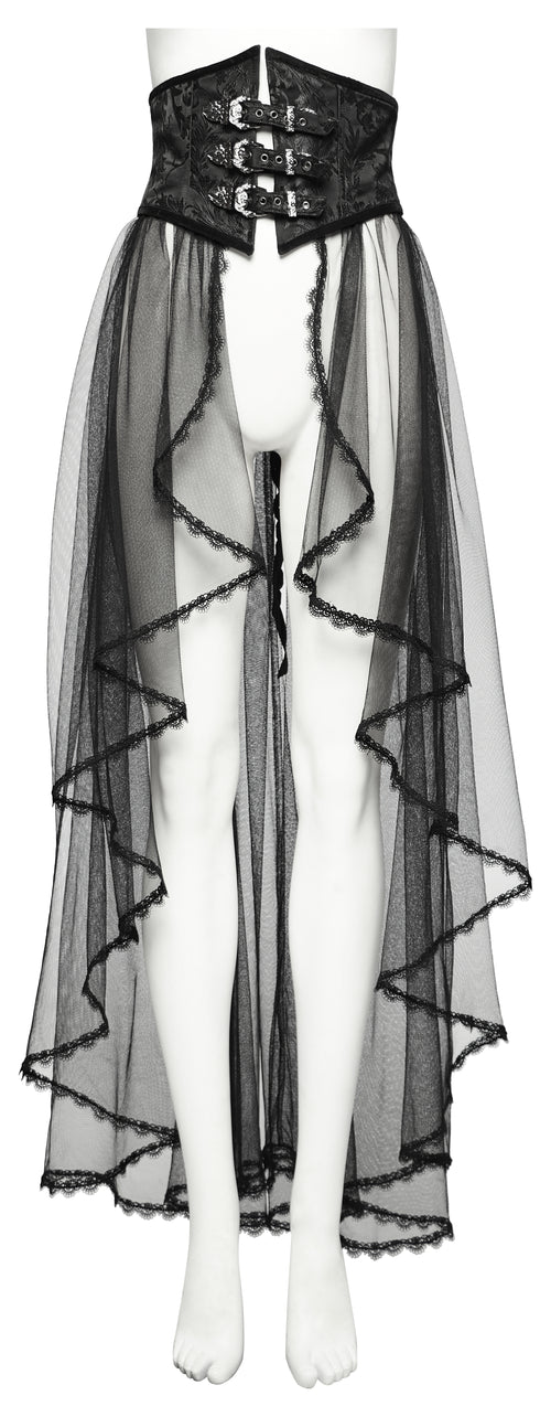 Meshrock mit Miedergürtel